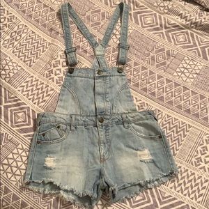 denim overalls